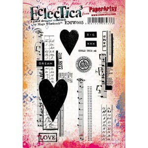 PaperArtsy - E³ Mags Woodcock 05 Stamps