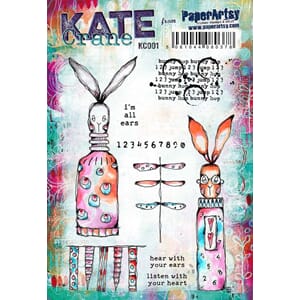 PaperArtsy - Kate Crane Stamp Set 001