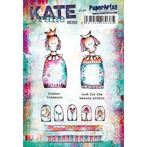 PaperArtsy - Kate Crane Stamp Set 002
