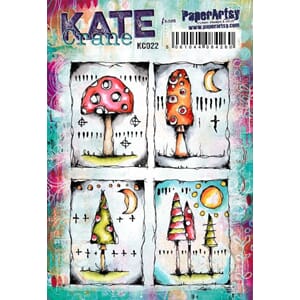 PaperArtsy - Kate Crane A5 Stamp Set 022