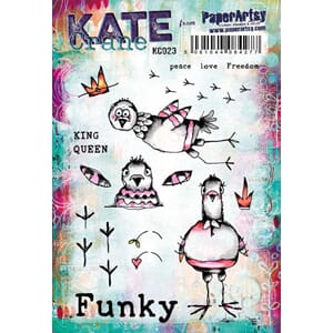 PaperArtsy - Kate Crane A5 Stamp Set 023