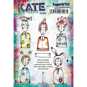 PaperArtsy - Kate Crane Stamp Set 006
