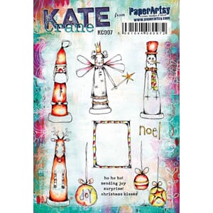 PaperArtsy - Kate Crane Stamp Set 007