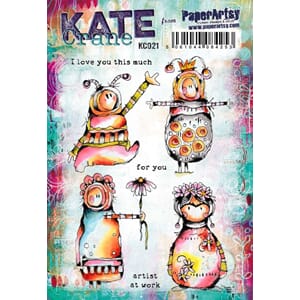PaperArtsy - Kate Crane Stamp Set 021