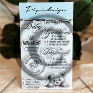 Papirdesign - En drøm blir sann Clear Stamps