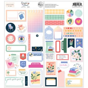 Kaitlin Sheaffer - Fresh Start Cardstock Stickers
