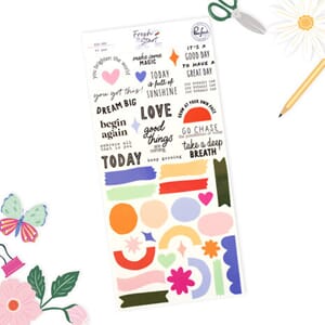 Kaitlin Sheaffer - Fresh Start Rub-ons