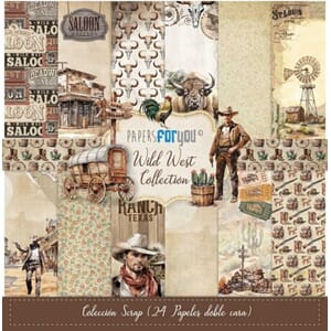 Papers For You - Wild West Midi Scrap Paper Pack