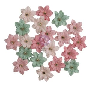 Prima - Buttons & Keepsakes Flowers Delicate Trimmings