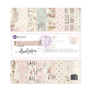 Prima - Buttons & Keepsakes 8x8 Inch Paper Pad