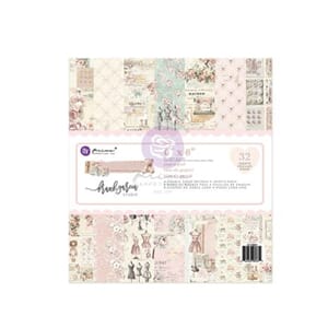 Prima - Buttons & Keepsakes 6x6 Inch Paper Pad