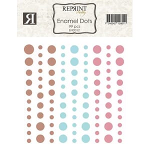 Reprint - Adhesive Enamel Dots The Pottery