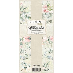 Reprint - Wedding Plans Slimline Paper Pack