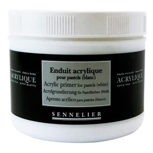 Sennelier - White Acrylic primer for pastels, 500 ml
