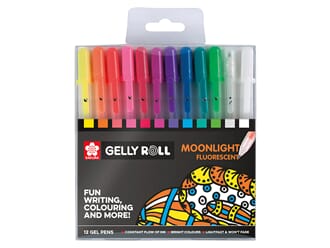 Sakura - Moonlight Gelly Roll Set, 12stk