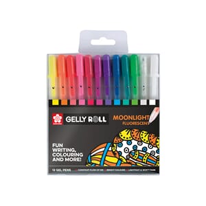 Sakura - Moonlight Gelly Roll Set, 12stk