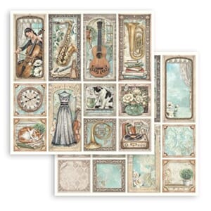 Stamperia: Mixed Cards - Symphony