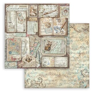 Stamperia: Books - Symphony