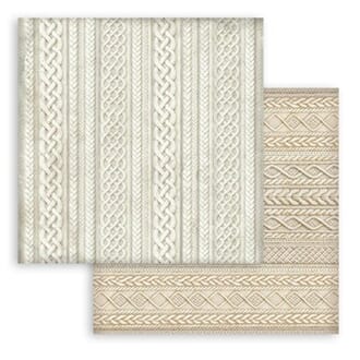 Stamperia: Knitted Patterns - White Christmas