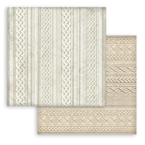 Stamperia: Knitted Patterns - White Christmas