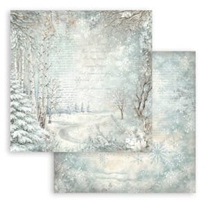 Stamperia: Snowy Woods - White Christmas