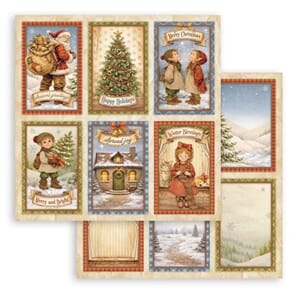 Stamperia: 6 Cards - Silent Night