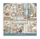 Stamperia - White Christmas 8x8 Inch Paper Pack by Cristina