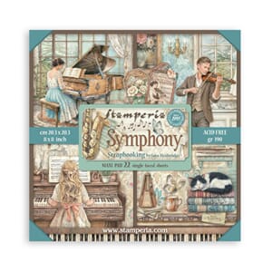 Stamperia - Symphony 8x8 Inch Paper Pack