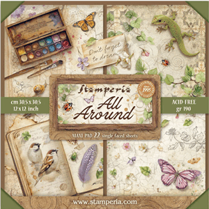 Stamperia - All Around 12x12 Inch Paper Pack