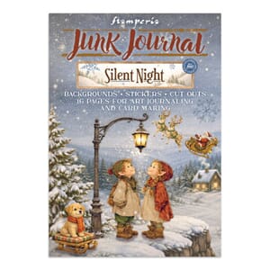 Stamperia - Silent Night Junk Journal Stickers, Backgrounds,