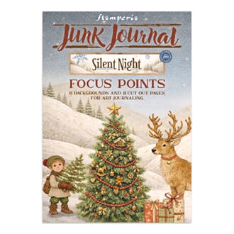 Stamperia - Silent Night Junk Journal A5 Focus Points