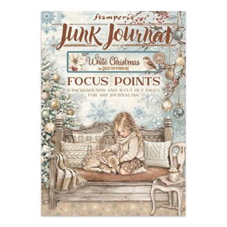 Stamperia - White Christmas Junk Journal A5 Focus Points