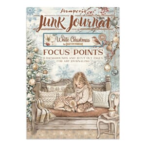 Stamperia - White Christmas Junk Journal A5 Focus Points