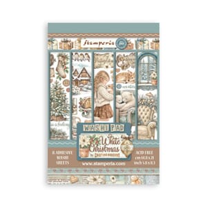 Stamperia - White Christmas A5 Washi Pad