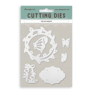 Stamperia - All Around A6 Cutting Dies For you Wreath