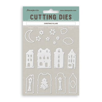 Stamperia - Christmas Village A6 Cutting Dies