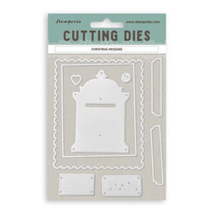 Stamperia - Christmas Message A6 Cutting Dies