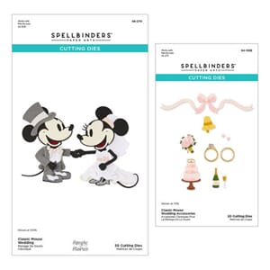 Spellbinders - Classic Mouse Wedding Die Bundle by Simple St