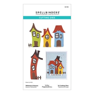 Spellbinders - Whimsical Village Etched Dies Blooms by Vicky