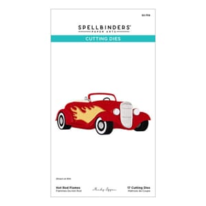 Spellbinders - Classic Road Legends Dies Hot Rod Flames
