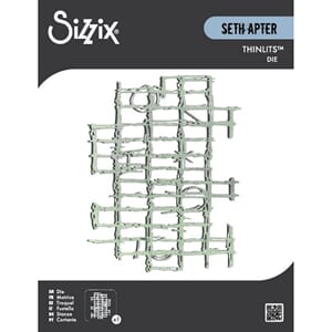 Sizzix - Thinlits Die Set Gridiron by Seth Apter