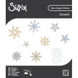Sizzix - Clear Stamps Set Let it Snow