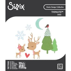 Sizzix - Thinlits Die Set Hello Deer