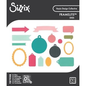 Sizzix - Framelit Die Set Banners, Tags & Labels