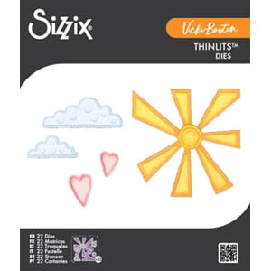 Sizzix - Thinlits Die Set Sunny Days by Vicki Boutin