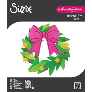 Sizzix - Thinlits Die Set Holiday A-door- by Cathrine Pooler