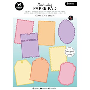 Studio Light - Happy and Bright Card Shapes for 105x148mm