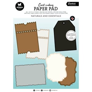 Studio Light - Naturals and Essentials Card Shapes 127x178mm