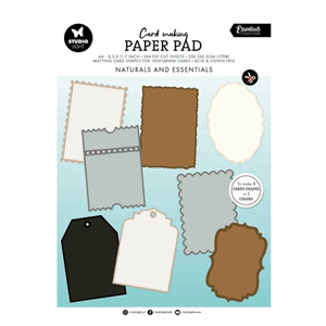 Studio Light - Naturals and Essentials Card Shapes 152x152mm