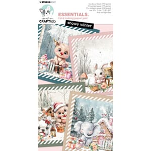 Studio Light - Snowy Winter Essentials Card Making Pad